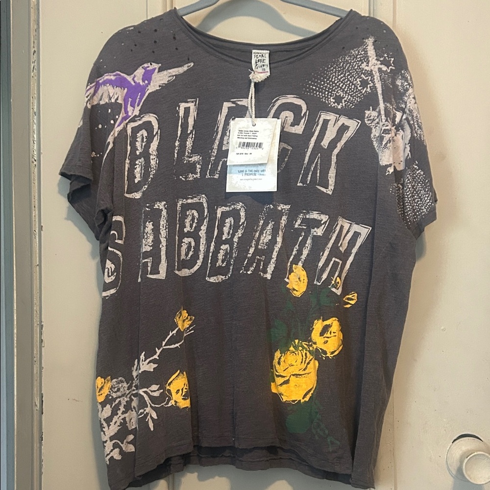 Magnolia Pearl Black Sabbath Graphic T-Shirt